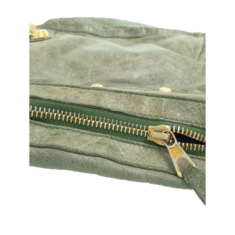 Balenciaga Sage Green Day Hobo Agneau Giant - Picture 7 of 9